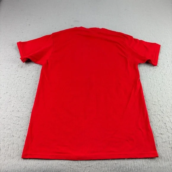 Vintage Employee Appreciation Day Shirt Mens L Red Stedman Single Stitch 90s - Picture 6 of 8